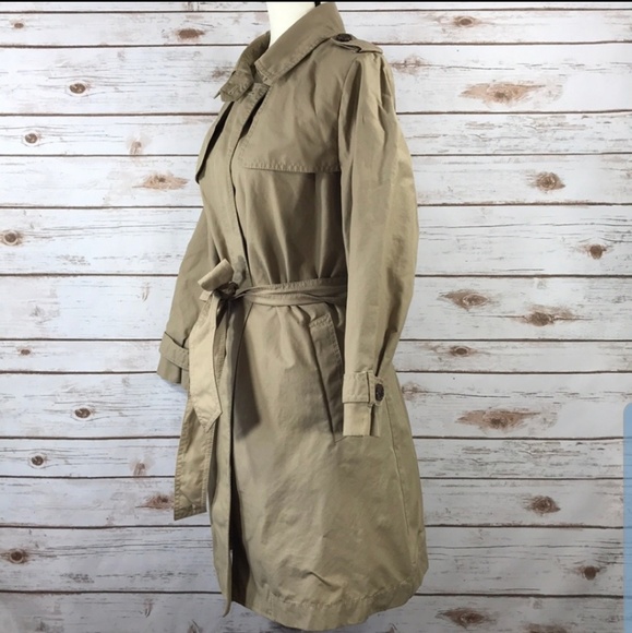 GAP knee length trench coat - Picture 3 of 8